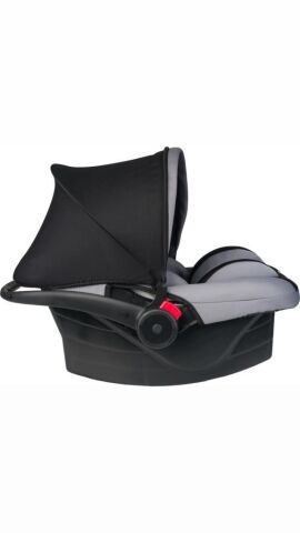 Tommybaby Lüx Pedli Bebek Taşıma, Bebek Oto Koltuğu Puset SİYAH