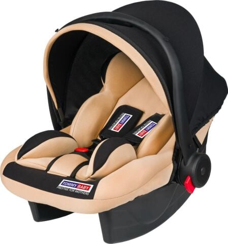 Tommybaby Lüx Pedli Bebek Taşıma, Bebek Oto Koltuğu Puset SİYAH
