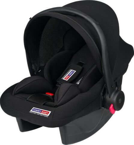 Tommybaby Lüx Pedli Bebek Taşıma, Bebek Oto Koltuğu Puset KIRMIZI-SİYAH