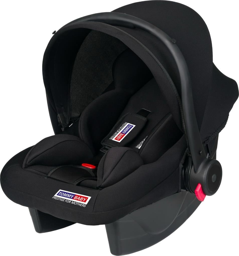 Tommybaby Lüx Pedli Bebek Taşıma, Bebek Oto Koltuğu Puset SİYAH