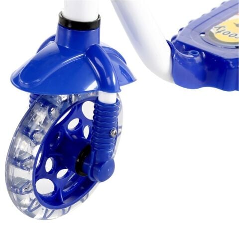 XScooty Silikon 3 Tekerlekli Frenli Çocuk Scooter KIRMIZI