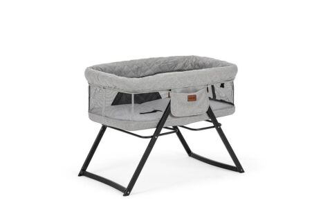 TommyBaby Rubby Portatif Katlanabilir Beşik Çok Amaçlı Sepet Beşik GRİ