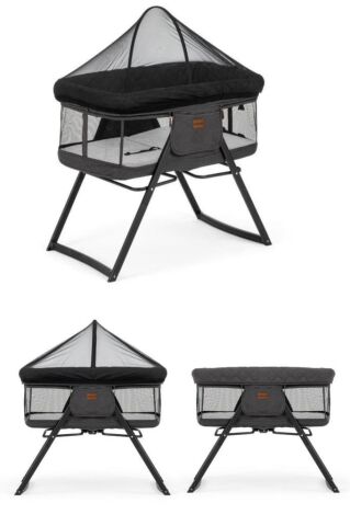 TommyBaby Rubby Portatif Katlanabilir Beşik Çok Amaçlı Sepet Beşik ANTRASİT