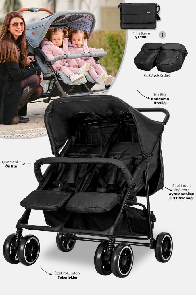 Twin Ikiz Bebek Arabasıı