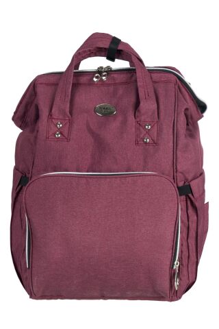 Tommybaby Lucca Anne Bebek Bakım Sırt Çantası-Ultra Hafif Keten Kumaş LACİVERT