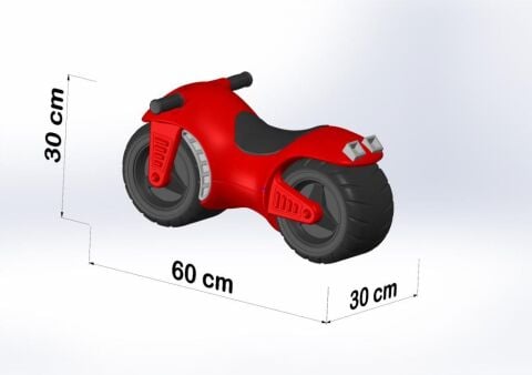 TommyBaby İlk Arabam Oyuncak İlk Motorum 1-3 yaş Akülü Değildir