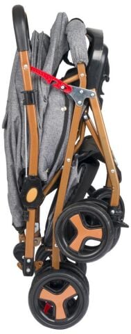 TommyBaby Classic Travel Çift Yönlü Bebek Arabası Tam Yatarlı Puset GRİ
