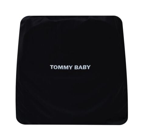 TommyBaby Quantum Kabin Bebek Arabası Kabin Boy Bebek Arabası Pedli Katlanabilir Yağmurluk Hediye KAHVE