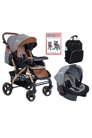 TommyBaby Tornado Travel 4 lü Fırsat  Seti KAHVERENGİ