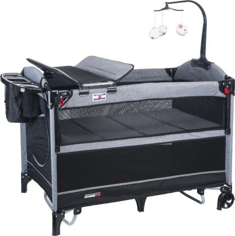 TommyBaby Anne Yanı Beşik Park Yatak Oyun Parkı 70x110 KAHVERENGİ