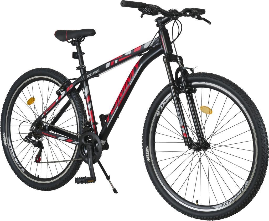 TommyBike RIVEN Alüminyum Kadro 29 Jant 21 Vites Dağ Bisikleti KIRMIZI