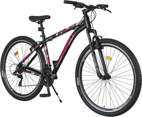 TommyBike RIVEN Alüminyum Kadro 29 Jant 21 Vites Dağ Bisikleti KIRMIZI