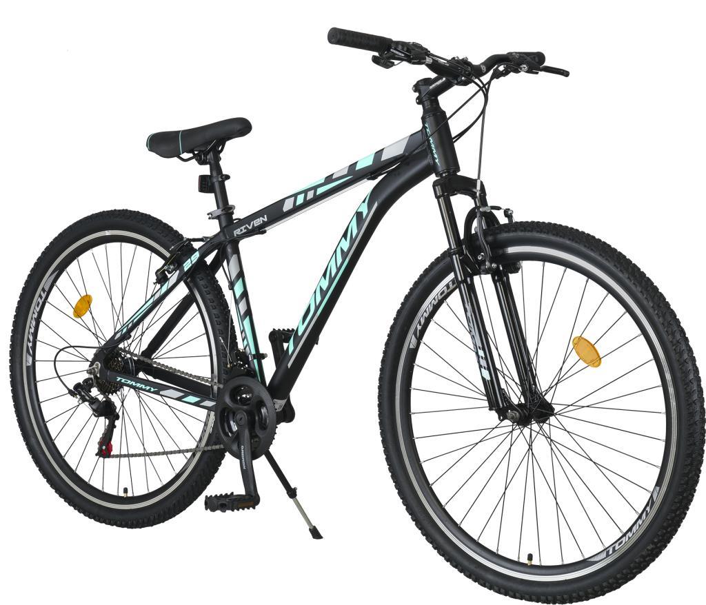 TommyBike RIVEN Alüminyum Kadro 29 Jant 21 Vites Dağ Bisikleti TURKUAZ