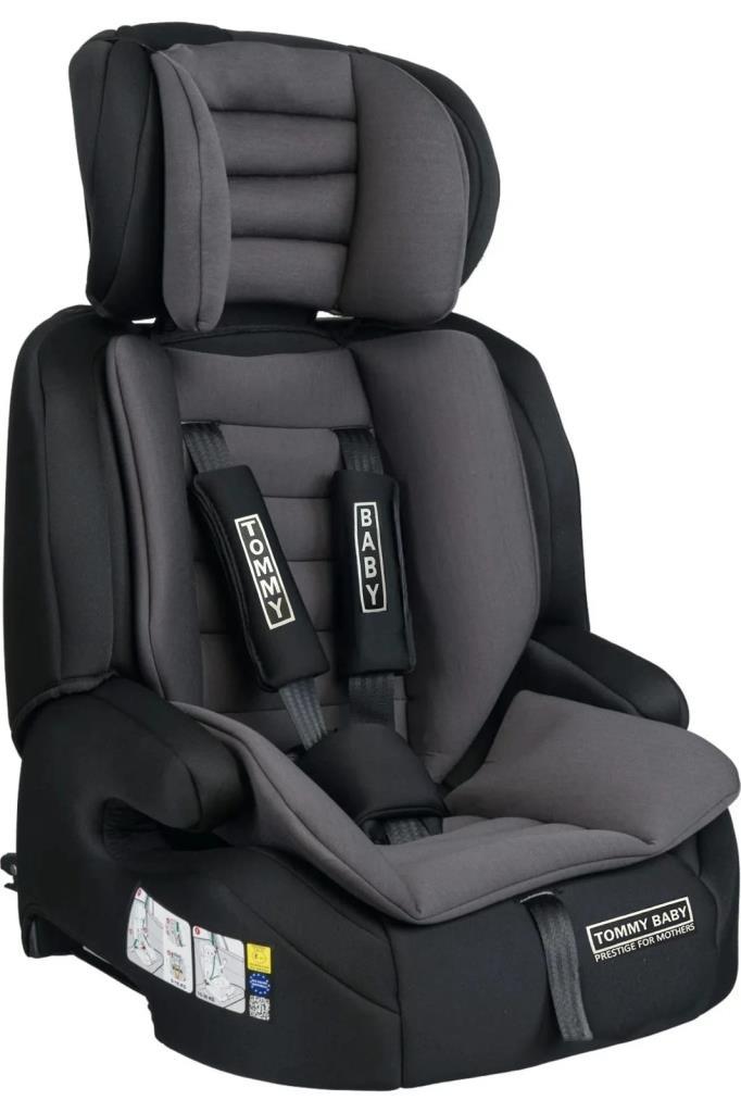 TOMMYBABY  Isofixli Bebek Çocuk Oto Koltuğu 9-36 Kg GRİ