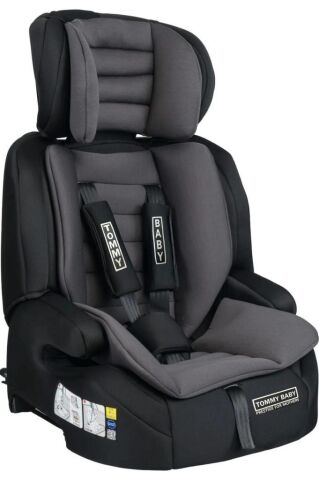TOMMYBABY  Isofixli Bebek Çocuk Oto Koltuğu 9-36 Kg GRİ