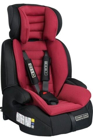 TOMMYBABY  Isofixli Bebek Çocuk Oto Koltuğu 9-36 Kg BORDO