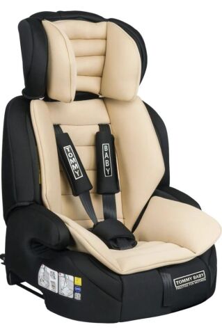 TOMMYBABY  Isofixli Bebek Çocuk Oto Koltuğu 9-36 Kg BEJ