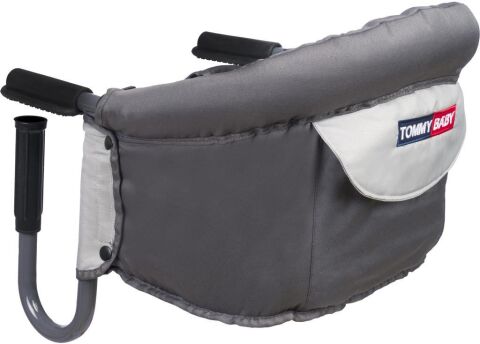 Tommybaby Gurme Portatif Mama Sandalyesi Taşınabilir Mama Sandalyesi GRİ