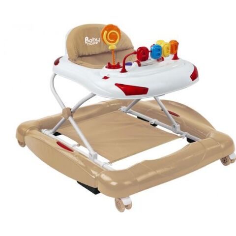 219 Tobby Salla Yürüteç Müzikli Oyuncaklı Lüks Yürüteç | Örümcek KIRMIZI