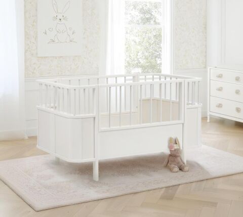 TommyBaby Bella Büyüyen Beşik Karyola 80x130 Beşik Sallanabilir Modeli