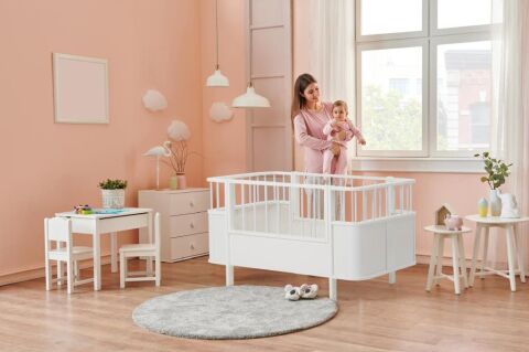 TommyBaby Bella Büyüyen Beşik Karyola 80x130 Beşik