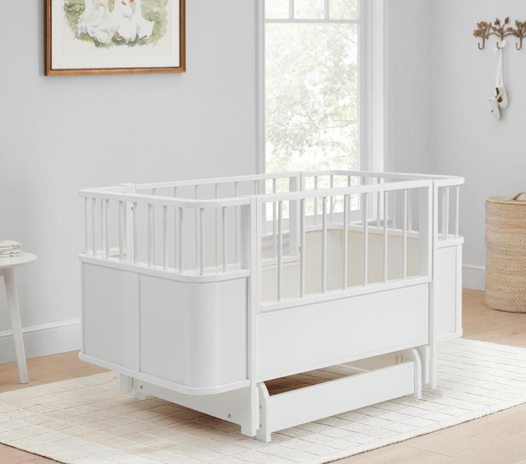 TommyBaby Bella Büyüyen Beşik Karyola 80x130 Beşik Sallanabilir Modeli