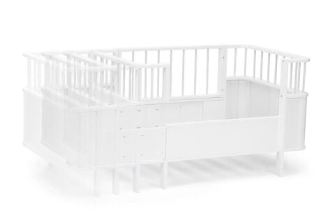 TommyBaby Bella Büyüyen Beşik Karyola 80x130 Beşik Normal Model