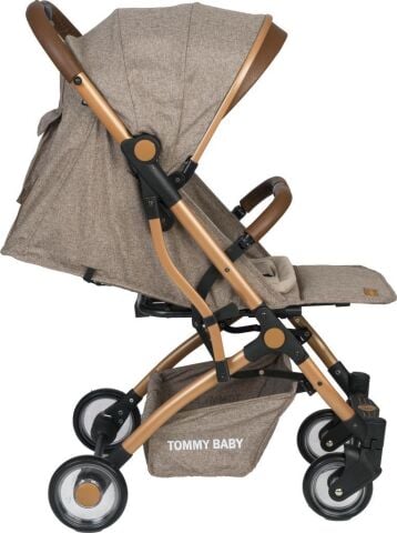 Tommybaby Golf Kabin Bebek Arabası Gold Kabin Boy KAHVERENGİ