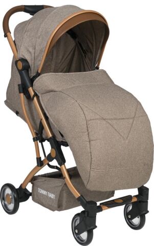 Tommybaby Golf Kabin Bebek Arabası Gold Kabin Boy KAHVERENGİ