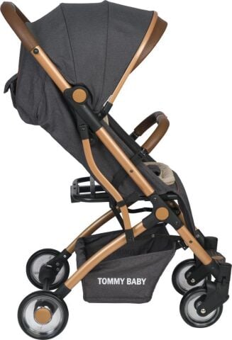Tommybaby Golf Kabin Bebek Arabası Gold Kabin Boy ANTRASİT