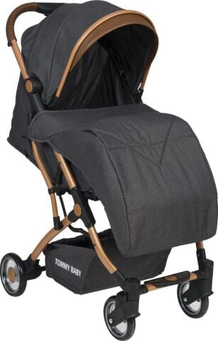 Tommybaby Golf Kabin Bebek Arabası Gold Kabin Boy ANTRASİT