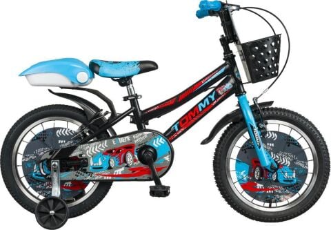 TommyBike 16 jant Lüx Aksesuarlı Cocuk Bisikleti 5-8 Yaş PEMBE