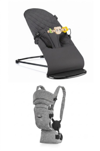Tommybaby Elite Lüx 2'li Set-Ana Kucağı ve Kanguru
