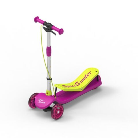 SPACE SCOOTER UZAY SCOOTER MİNİ IŞIKLI SCOOTER PEMBE