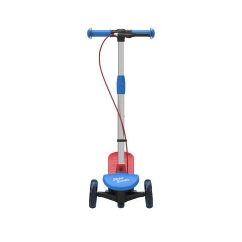 SPACE SCOOTER UZAY SCOOTER MİNİ IŞIKLI SCOOTER MAVİ