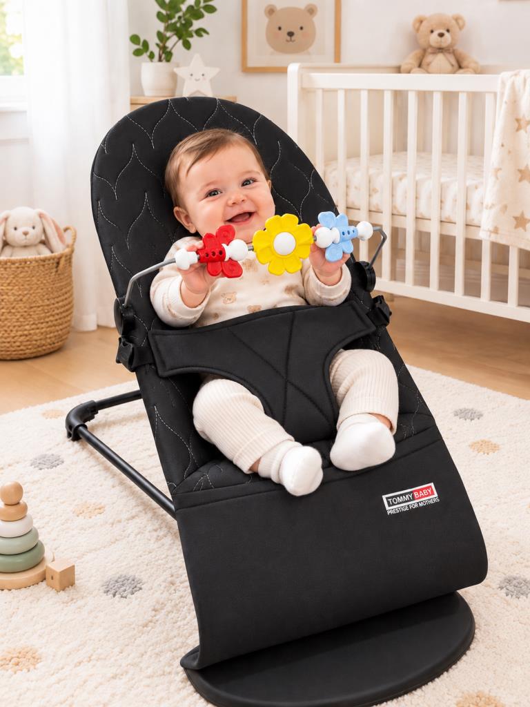 TommyBaby Balance Ana Kucağı Katlanabilir Sallanır Ana Kucağı ANTRASİT
