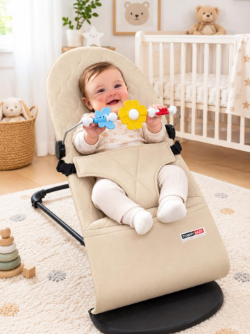 TommyBaby Balance Ana Kucağı Katlanabilir Sallanır Ana Kucağı KAHVERENGİ
