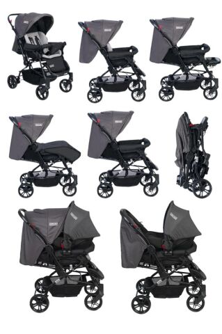 14 Parça Çeyiz Seti BebekArabası,Puset,Anakucağı,Yürüteç,Mamasandalyesi,Beşik,Kanguru,Çanta,Küvettkm