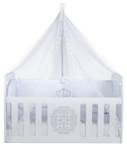 Tommybaby Güpürlü Lüx Cibinlik ve Topuzlu Demir