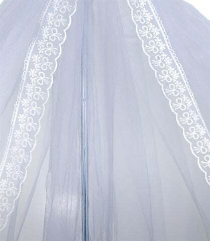 Tommybaby Güpürlü Lüx Cibinlik ve Topuzlu Demir