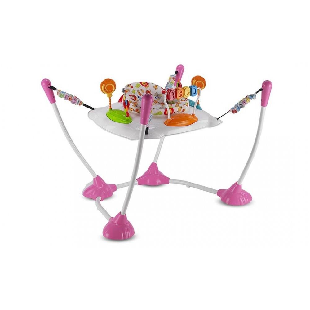 BabyHope Zıpzıp Hoppala Lüks Bebek Hoppala zıp zıp 706 PEMBE