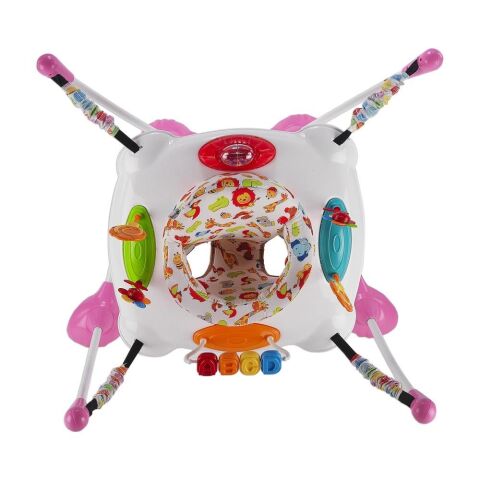 BabyHope Zıpzıp Hoppala Lüks Bebek Hoppala zıp zıp 706 PEMBE