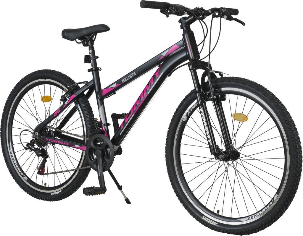 TommyBike BELİSTA Alüminyum Kadro 26 Jant  21 Vites Dağ Bisikleti PEMBE