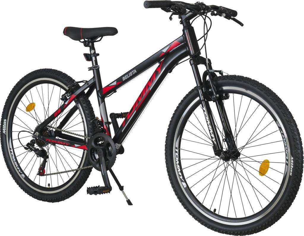 TommyBike BELİSTA Alüminyum Kadro 26 Jant  21 Vites Dağ Bisikleti KIRMIZI