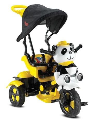 Babyhope 127 Little Panda 3 Tekerlekli İtmeli Bisiklet YEŞİL/BEJ