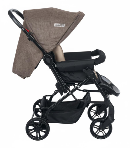 TommyBaby Elegant Çift Yönlü Bebek Arabası Puset GRİ