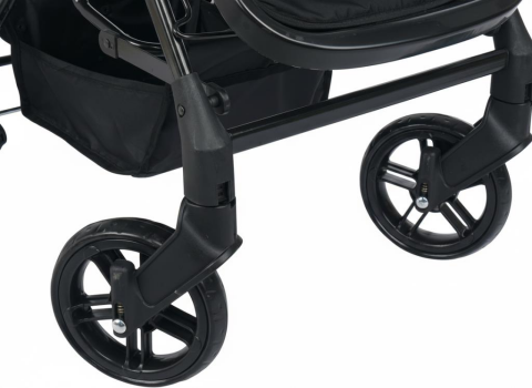 TommyBaby Elegant Çift Yönlü Bebek Arabası Puset GRİ