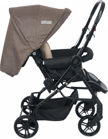 TommyBaby Elegant Çift Yönlü Bebek Arabası Puset KAHVERENGİ