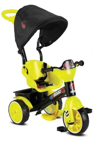Babyhope Bobo Speed Tenteli İtmeli 3 Teker Bisklet