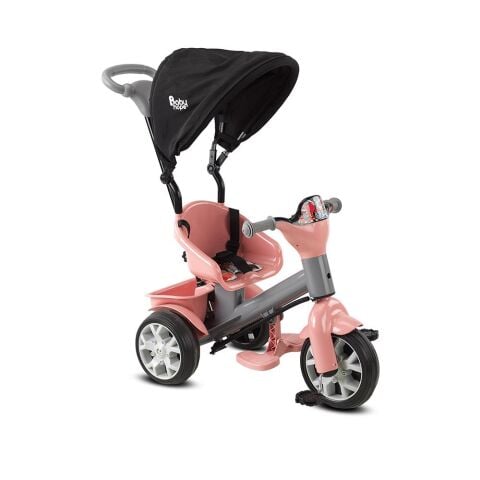 Babyhope Bobo Speed Tenteli İtmeli 3 Teker Bisklet PETROL MAVİSİ